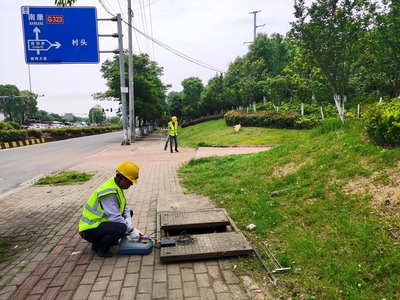 江西省地质局有色地质大队为赣州“把脉”地下管线 场地勘测服务民生