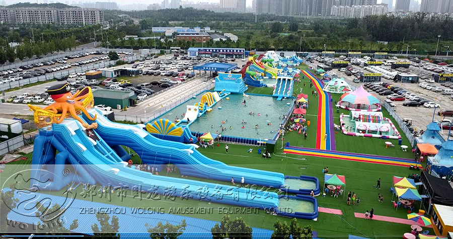 2025年做充气水上乐园？现在就得提上日程了！场地勘测指南请收好